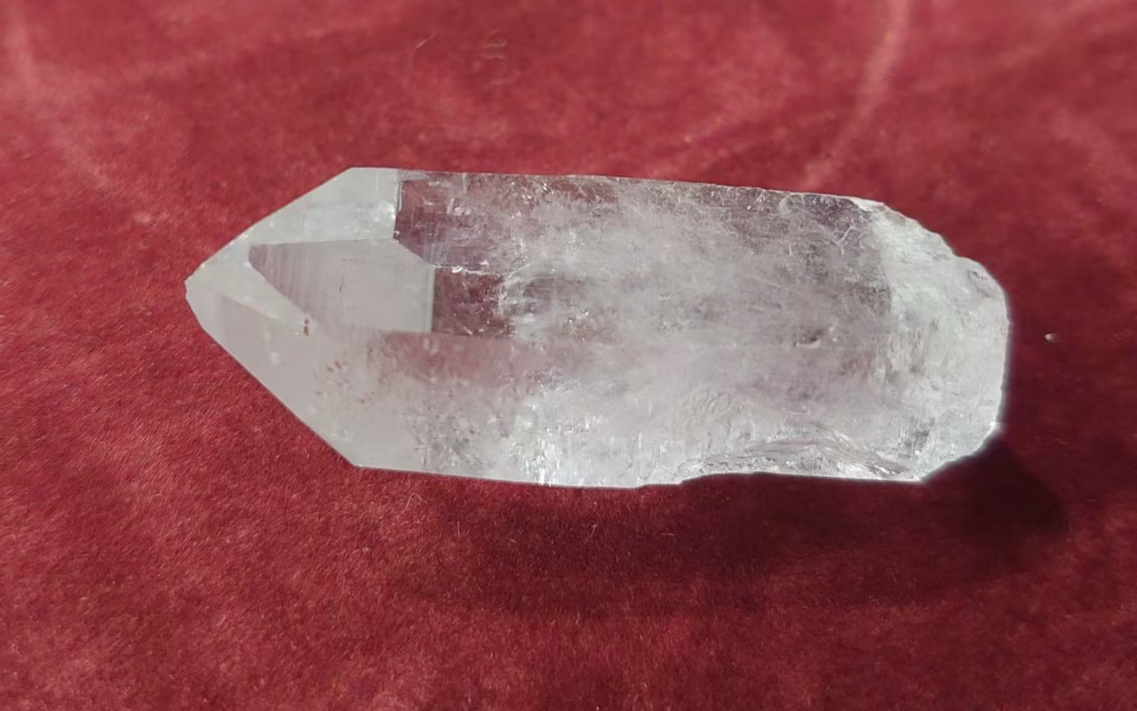 Bergkrystall fra Brasil.