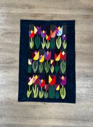 Veggteppe Tulipaner