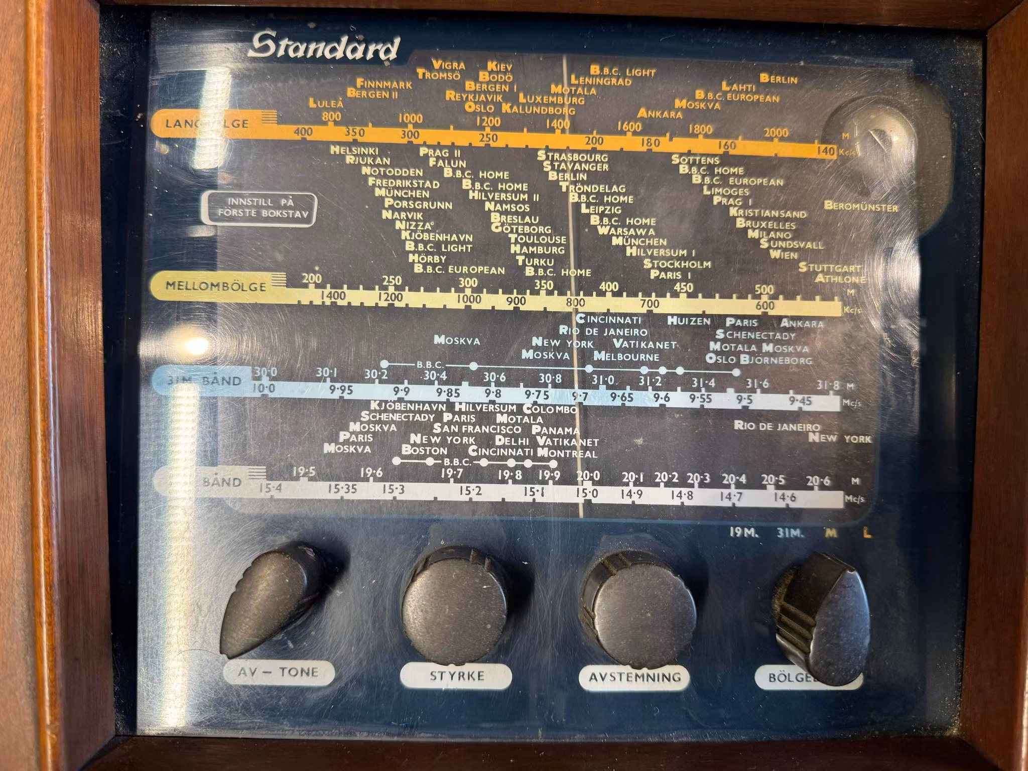 Standar radio