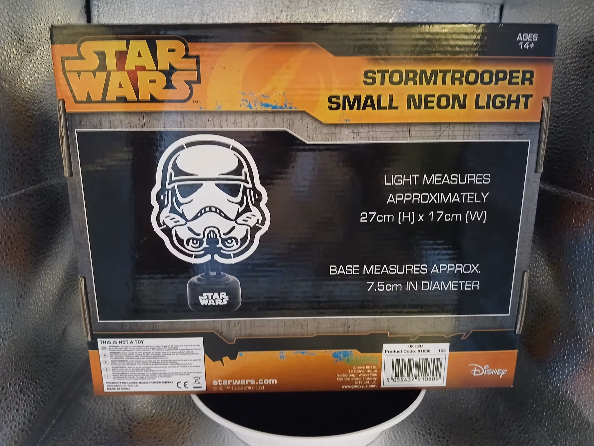 Star Wars Stormtrooper neon light