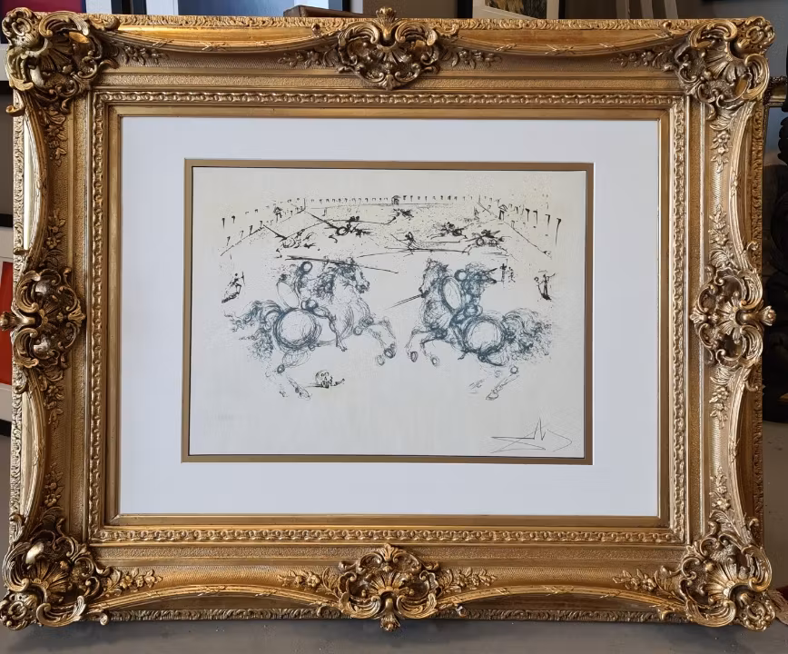 Salvador Dali litografi