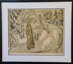 Harald Kihle Sig. nummerert , litografi