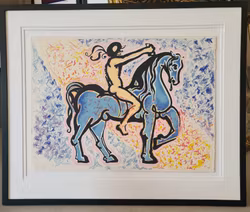 Salvador Dali , litografi ,