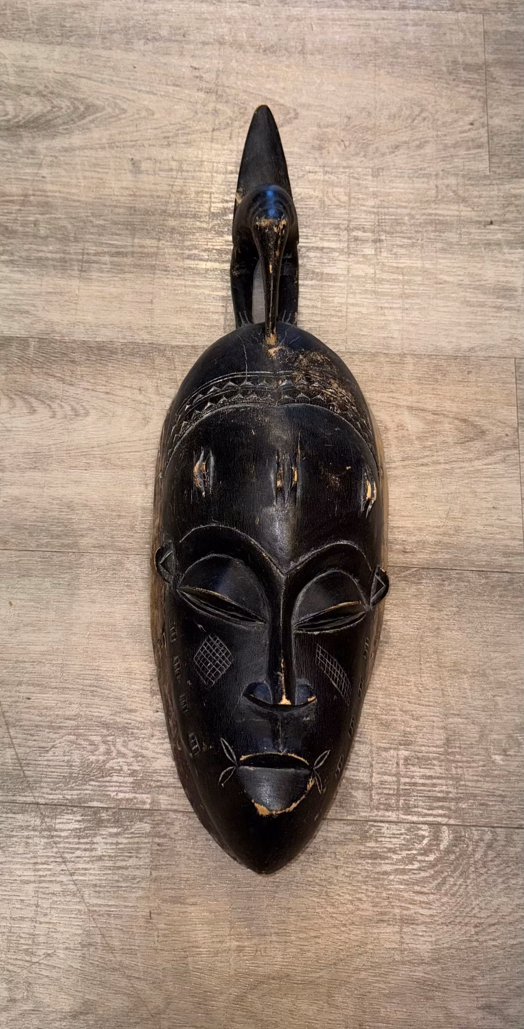 Maske 1800-tallet fra Elfenbenskysten