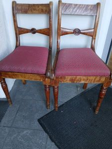 Bidemeier stoler i bra stand , har 6 stk like