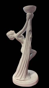 Vintage Fransk dame i «Art deco stil».
