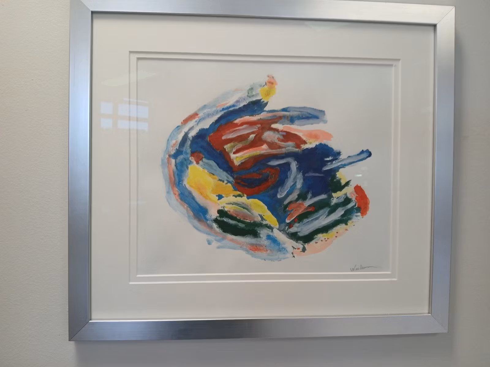 Jakob Weidemann , Olje på papir