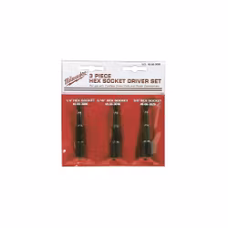 SEXKANTSHYLSASET 6/8/10 MM