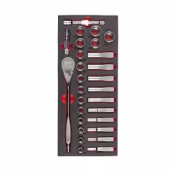 HYLSNYCKELSATS 1/2" SKUM 28DEL