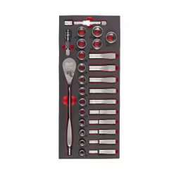 HYLSNYCKELSATS 1/2" SKUM 28DEL