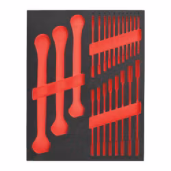 TOM SKUMINSATS 22P SPÄRRNYCKEL