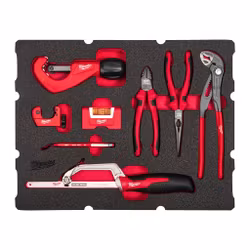 VERKTYGSSET VVS SKUM 8DEL