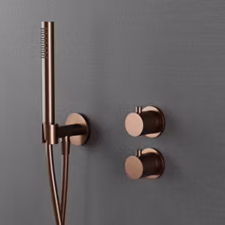 Harmonized inbyggnadsblandare och tillbehör Amber