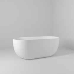 Svedbergs lucitebadkar vaulen 160x75 vit matt