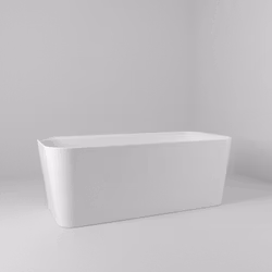 Svedbergs lucitebadkar mossby 170x80 vit matt