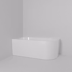 Svedbergs lucitebadkar ihre 160x80 vit vänster