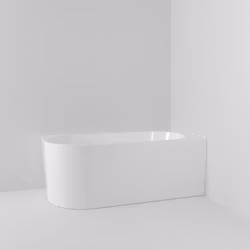 Svedbergs lucitebadkar ihre 160x80 vit höger