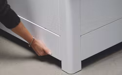 Svedbergs tilläggsfront emalj 130 vit