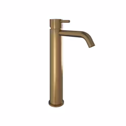 Svedbergs skule slät fristående tvättställsblandare borstad mässing