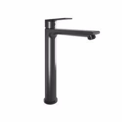 Svedbergs halde fristående tvättställsblandare svart matt med handdusch