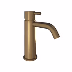 Svedbergs skule slät tvättställsblandare borstad mässing