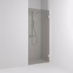 Svedbergs 180° nischdusch 78,5x200 krom/bronsglas