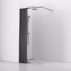 Svedbergs langfoss gardin 90x200 askgrå