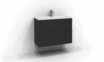 Svedbergs poem underdel list 80x35 svart ask 2låd