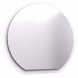 Svedbergs spegel valje rundad 120x112 led