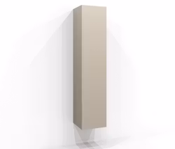 Svedbergs dörr högskåp 160x35 sand