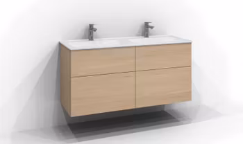 Svedbergs poem underdel plan 120x45 pur ek 4låd push