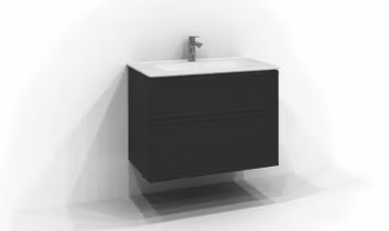 Svedbergs poem underdel ram 80x45 svart ask 2låd