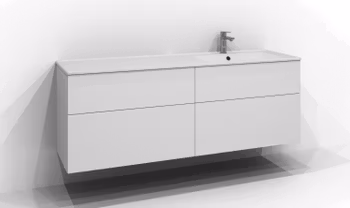 Svedbergs poem underdel plan 160x45 vit 4låd push