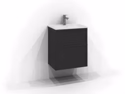 Svedbergs poem underdel ram 50x35 svart ask 2låd push