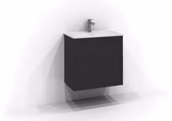 Svedbergs poem underdel ram 60x35 svart ask 2låd push