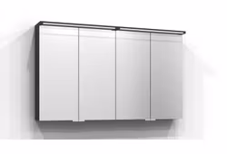 Svedbergs skuru spegelskåp 120 svart ask led jfb