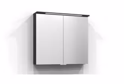 Svedbergs skuru spegelskåp 80 svart ask led