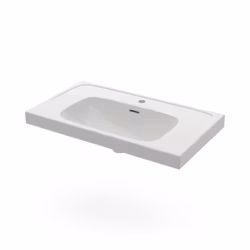 Svedbergs tvättställ deep 80x45 vit