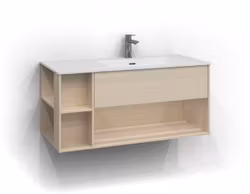 Svedbergs epos underdel plan 100x45 vit ask 1låd öppen förvaring