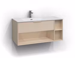 Svedbergs epos underdel relief 100x45 vit ask 1låd öppen förvaring