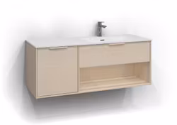 Svedbergs epos underdel relief 120x45 vit ask 1+1l öppen förvaring