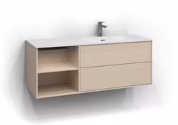 Svedbergs epos underdel plan 120x45 vit ask 2+0l öppen förvaring push