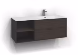 Svedbergs epos underdel relief 120x45 brun ask 2+0l öppen förvaring