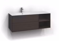 Svedbergs epos underdel plan 120x45 brun ask 2+0l öppen förvaring push