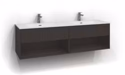 Svedbergs epos underdel rand 160x45 brun ask 1+1l öppen förvaring push