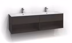 Svedbergs epos underdel relief 160x45 brun ask 1+1l öppen förvaring