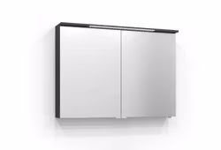 Svedbergs skuru spegelskåp 100 brun ask led