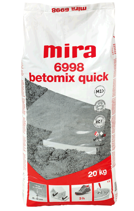 Mira 6998 betomix quick, 20 kg