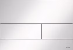 TECEsquare spolknapp vit blank