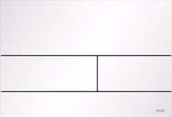 TECEsquare spolknapp vit matt